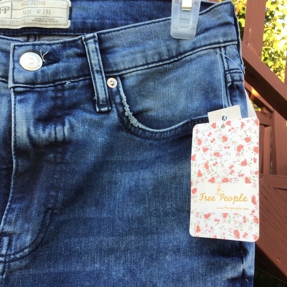 Free People Skinny Women’s Jeans NWT - Picture 3 of 7
